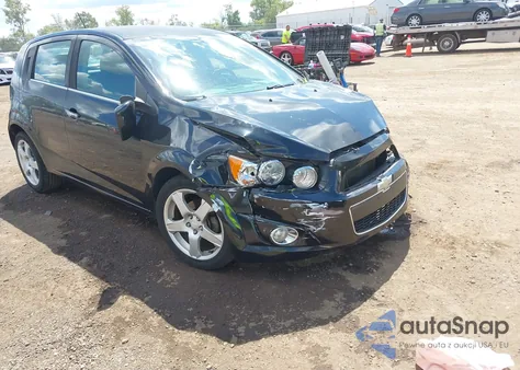 2015 Chevrolet Sonic Ltz Auto из США, поврежденный, VIN 1G1JE6SB8F4129296